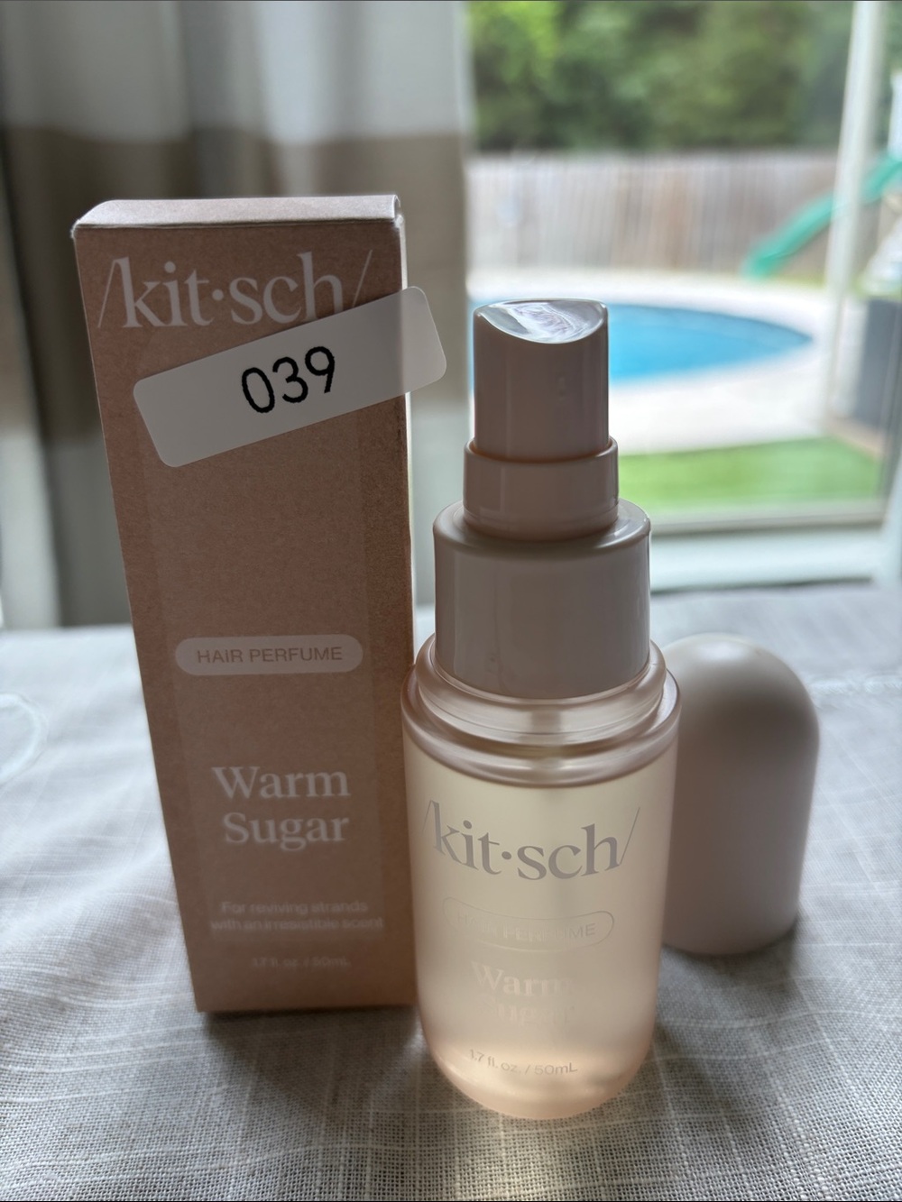 039,Kitsch Hair Perfume for Women - Warm Sugar.